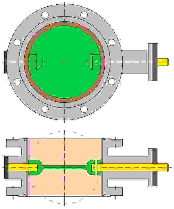 Absperrklappe-Flansch-Ausführung
