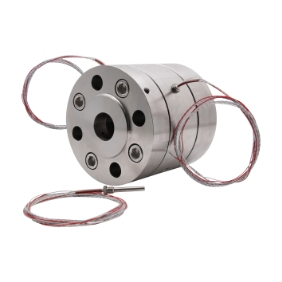 High-pressure vessel sight glass with heating cartridge