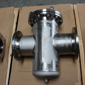 Basket filter made of acid-resistant stainless steel