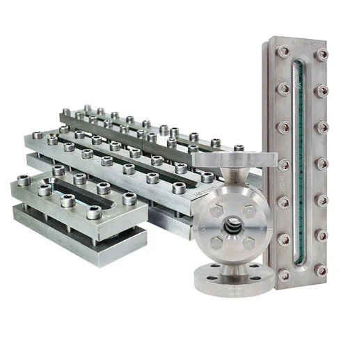 Process observation through sight glass fittings