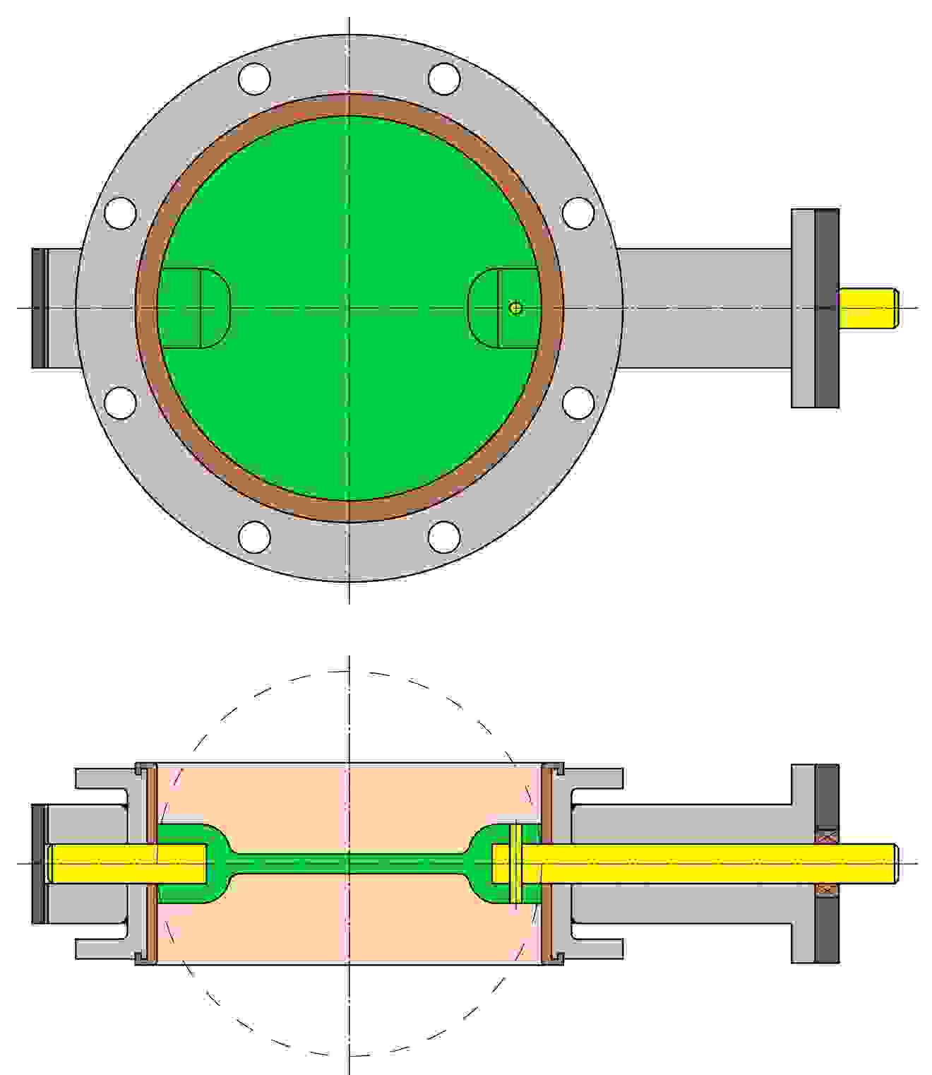 Butterfly valve – double flanged