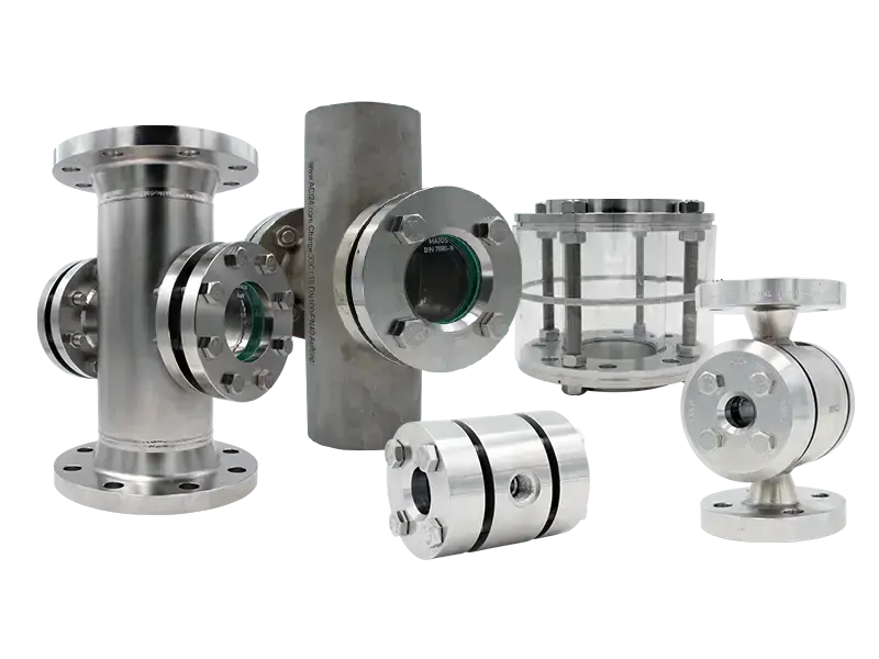 Flow sight glass