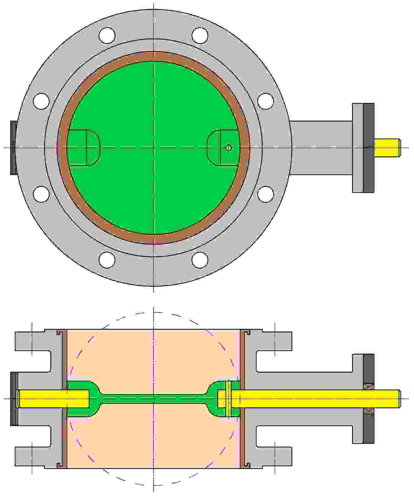 Butterfly valve – flanged