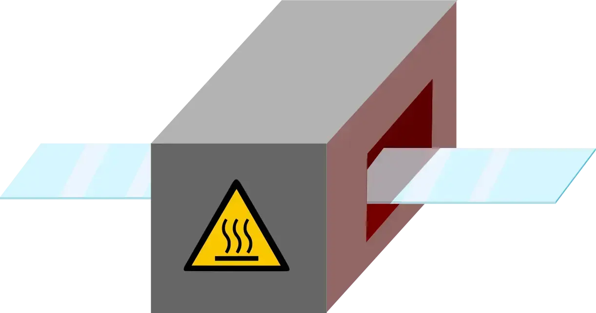 Glas temperen