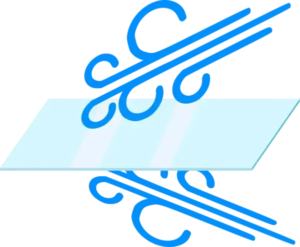 Glas koelen